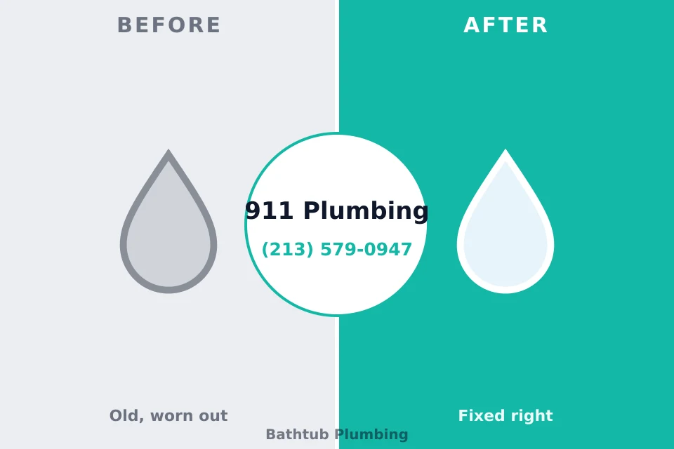Before and after: plumbing repair Tubac, AZ